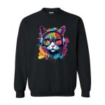 Crewneck Chat Noir XL