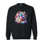 Crewneck Crochet & Coffee Noir L