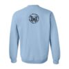 Crewneck bleu légler avec impression "Grow Through" - Large - Image 2