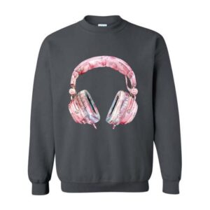 Crewneck Headphones Charcoal L