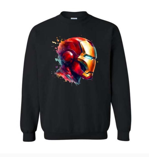 Crewneck Iron Man Noir M