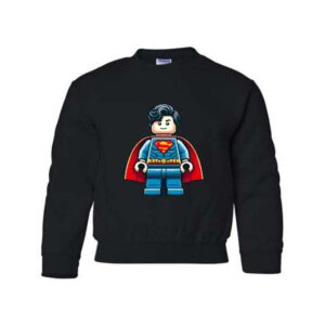 Crewneck Junior SuperMan Noir XS