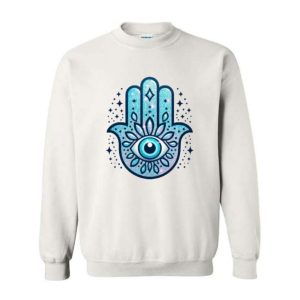 Crewneck La Main Blanc M