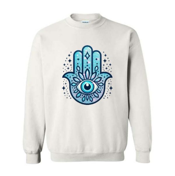 Crewneck La Main Blanc M