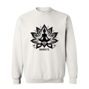 Crewneck NAMASTE 1 Blanc XL