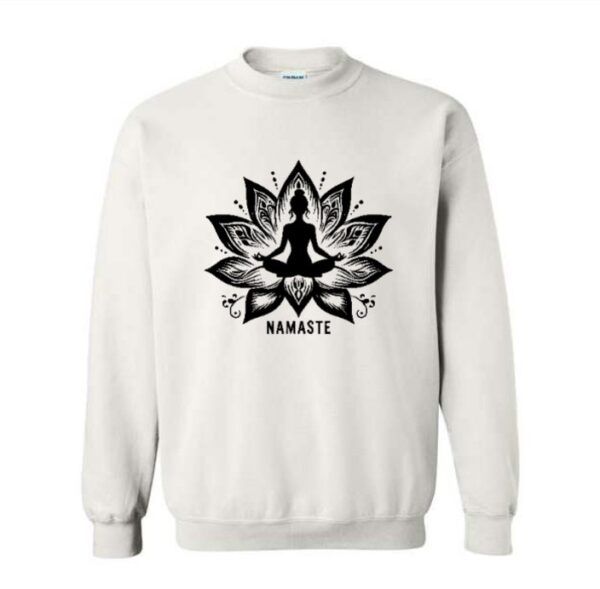 Crewneck NAMASTE 1 Blanc XL