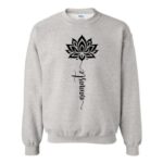 Crewneck NAMASTE 2 ASH S