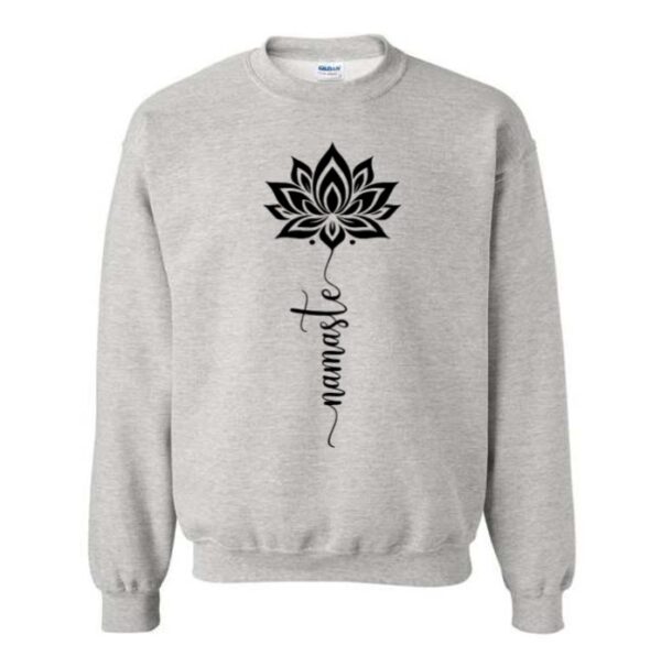 Crewneck NAMASTE 2 ASH S