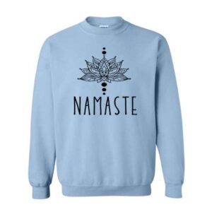 Crewneck NAMASTE 3 Bleu Léger M