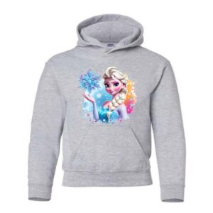 Hoodie Junior Elsa Gris cendre M