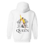 Hoodie Queen Blanc M