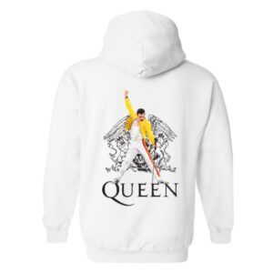 Hoodie Queen Blanc M